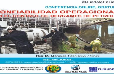 Funindes Control Operacional en el Control de Derrames Petroleros