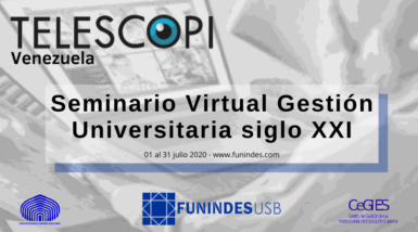 Inicia Seminario Virtual Gestión Universitaria siglo XXI 1